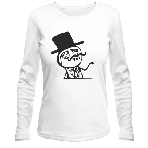Женский лонгслив Feel Like a Sir