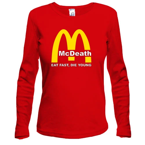 Женский лонгслив McDeath