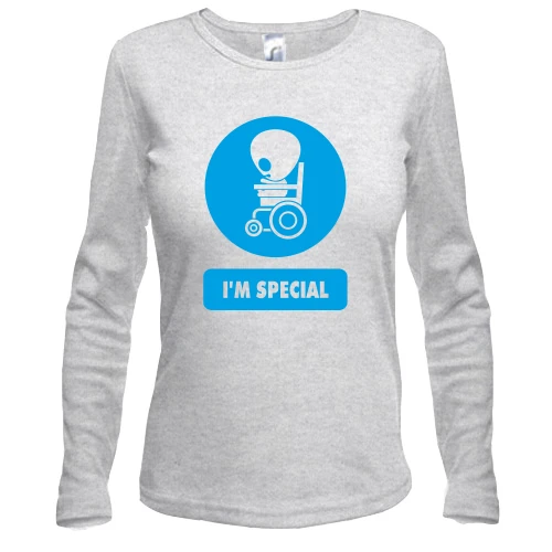 Женский лонгслив I am special