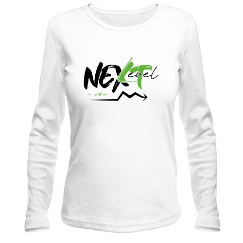 Жіночий лонгслів Next Level with me