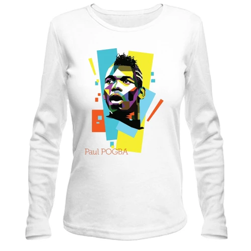 Жіночий лонгслів із Paul Pogba (Поль Погба)