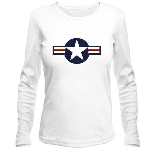 Жіночий лонгслів United States Air Force (USAF)