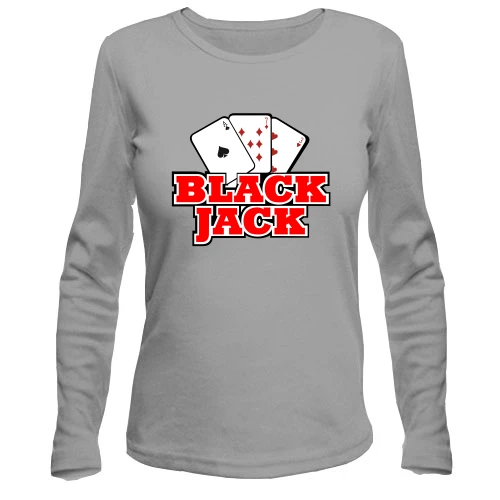 Женский лонгслив Black Jack