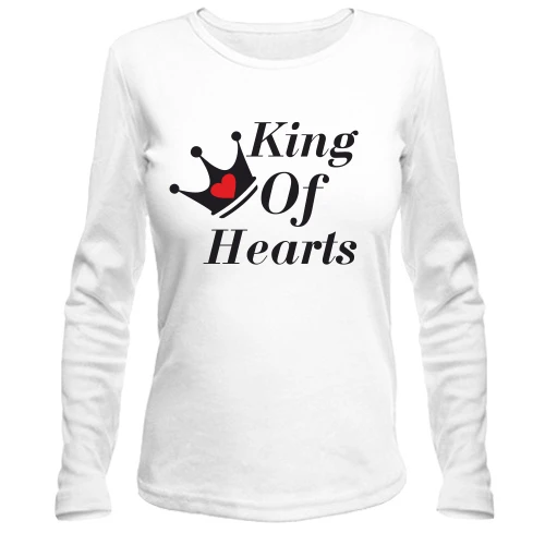 Женский лонгслив King of Hearts