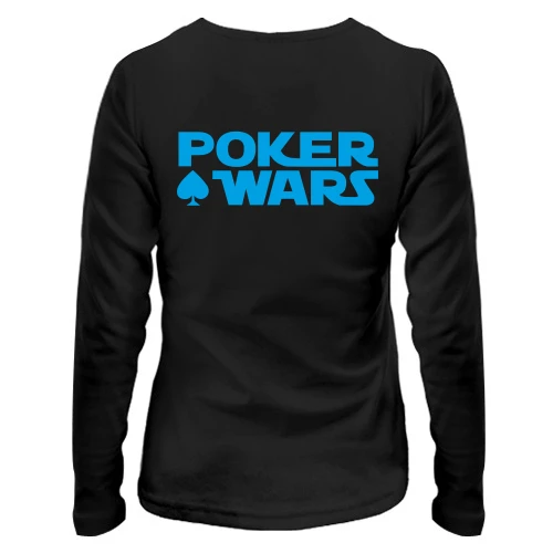Женский лонгслив Poker WARS 2