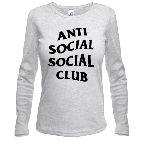 Жіночий лонгслів Anti Social Social Club