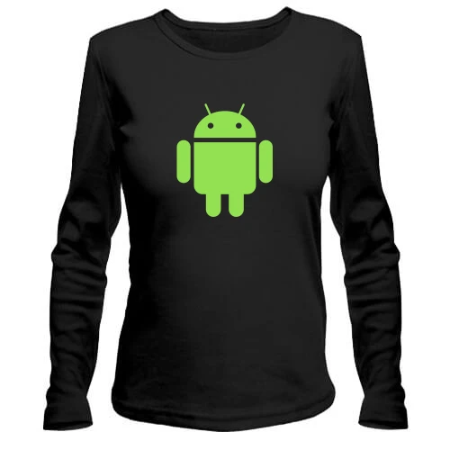 Жіночий лонгслів Android