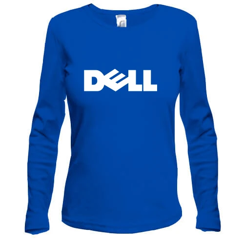 Жіночий лонгслів, Синій, DELL