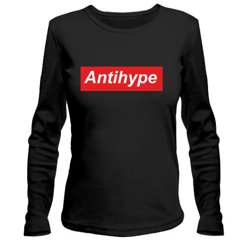 Жіночий лонгслів, Чорний, Antihype