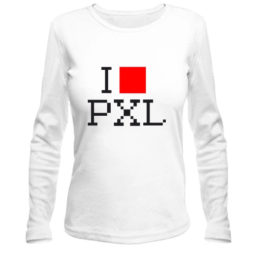 Жіночий лонгслів I pixel