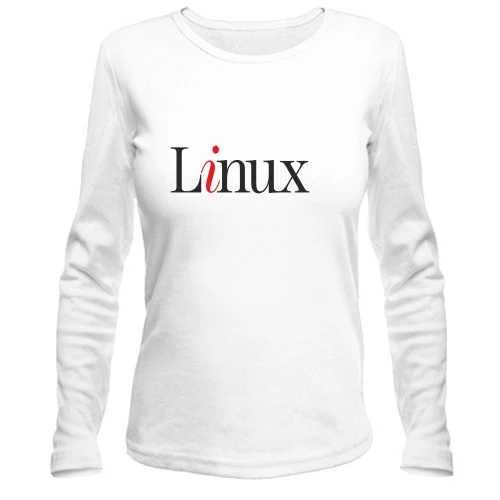 Жіночий лонгслів Linux