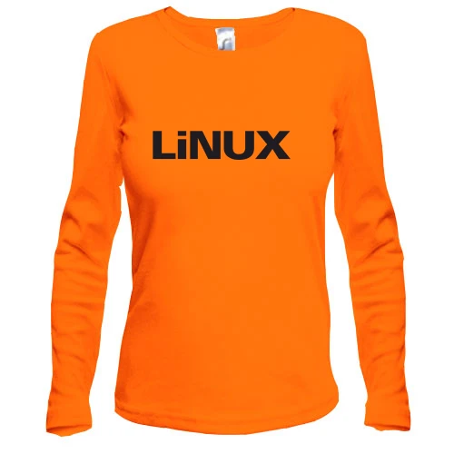 Жіночий лонгслів Linux