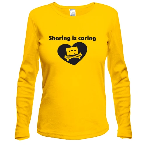 Жіночий лонгслів Sharing