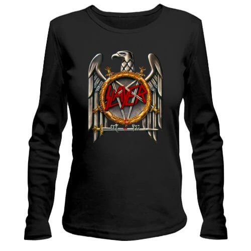 Жіночий лонгслів Slayer (з орлом)
