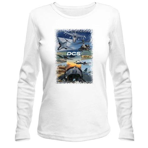 Женский лонгслив DCS World