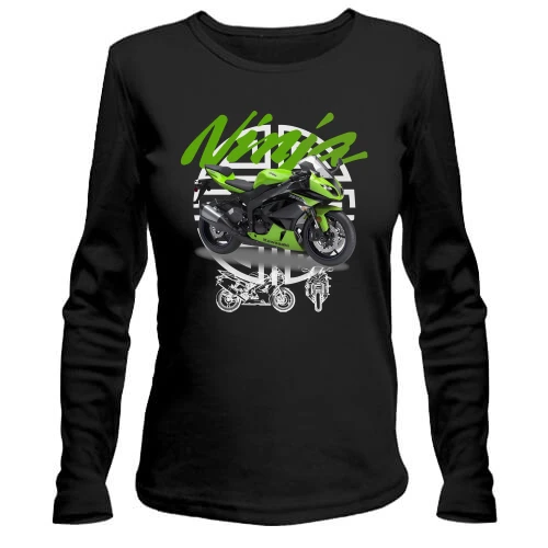 Жіночий лонгслів Kawasaki Ninja