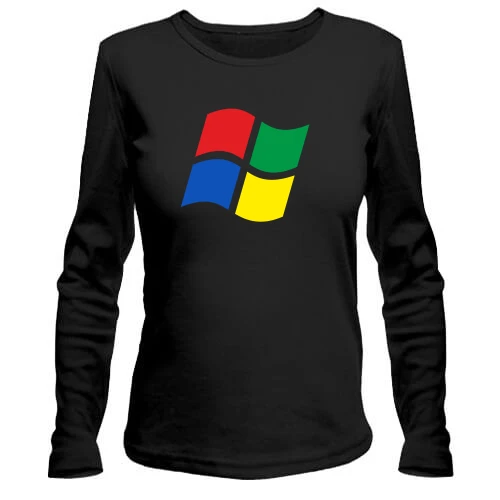 Жіночий лонгслів Windows