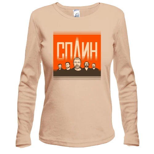 Женский лонгслив Сплин (постер)