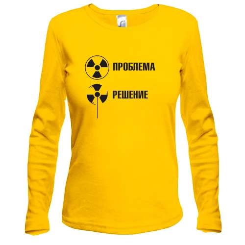 Жіночий лонгслів Проблема - Решение