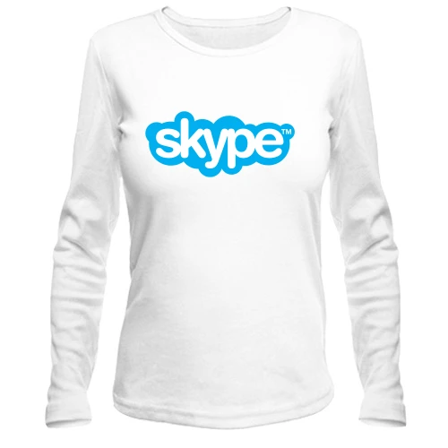 Жіночий лонгслів Skype