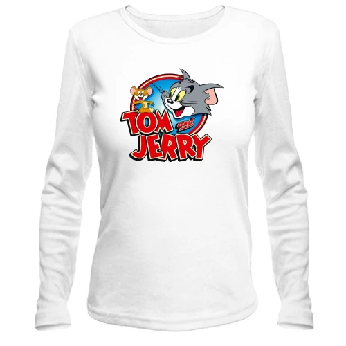 Женский лонгслив Tom and Jerry