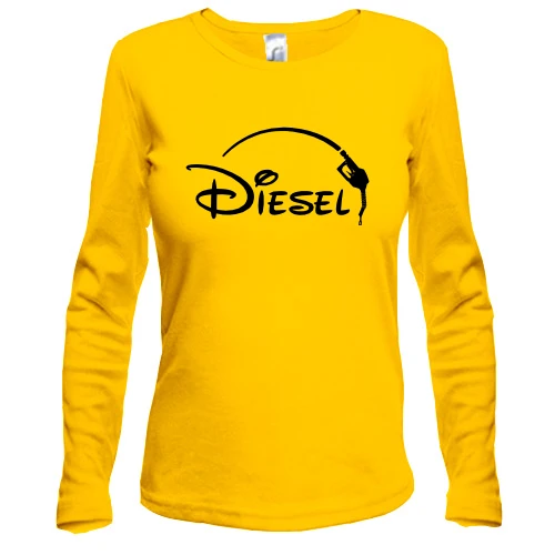 Женский лонгслив Diesel (Disney Style)