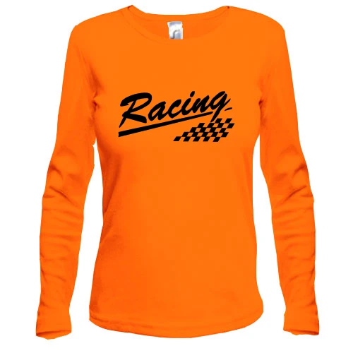 Женский лонгслив Racing