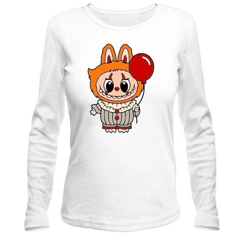 Женский лонгслив Labubu Pennywise