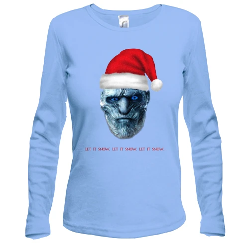 Жіночий лонгслів Let it snow Let it snow Let it snow