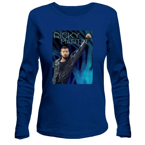 Женский лонгслив Ricky Martin Live