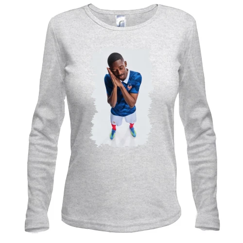 Женский лонгслив Ousmane Dembele