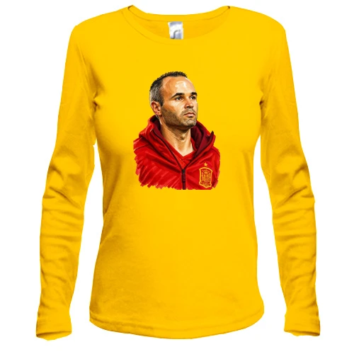 Женский лонгслив Andrés Iniesta
