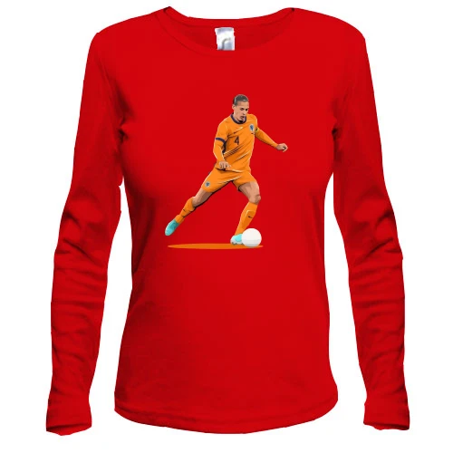 Женский лонгслив Virgil Van Dijk (2)