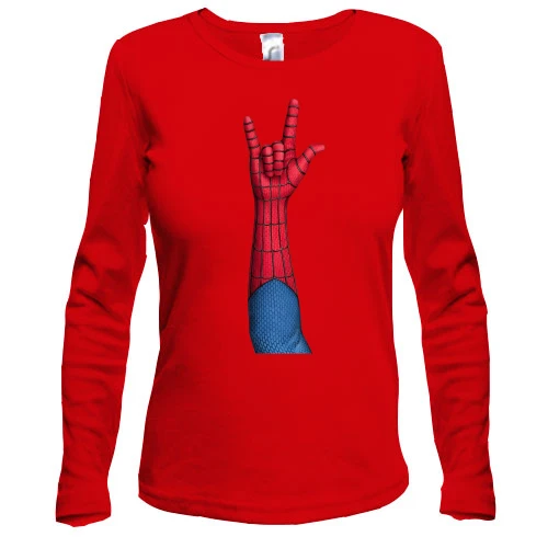 Женский лонгслив Spider-Man Rock