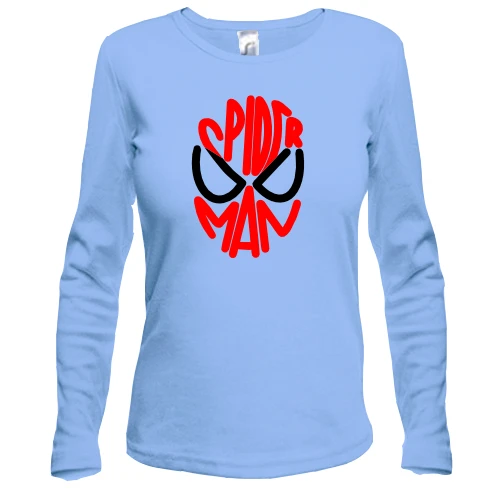 Женский лонгслив Маска Spider-Man (2)