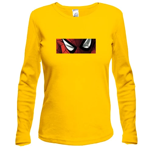 Женский лонгслив Взгляд Spider-Man (2)
