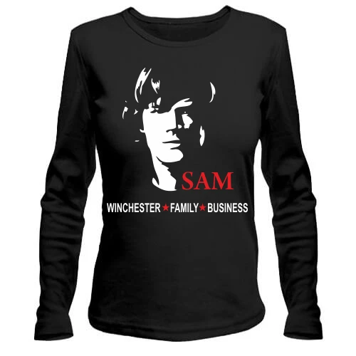 Жіночий лонгслів Sam Winchester