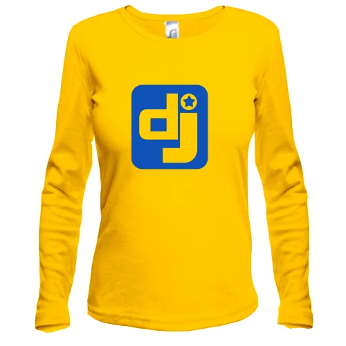 Женский лонгслив DJ