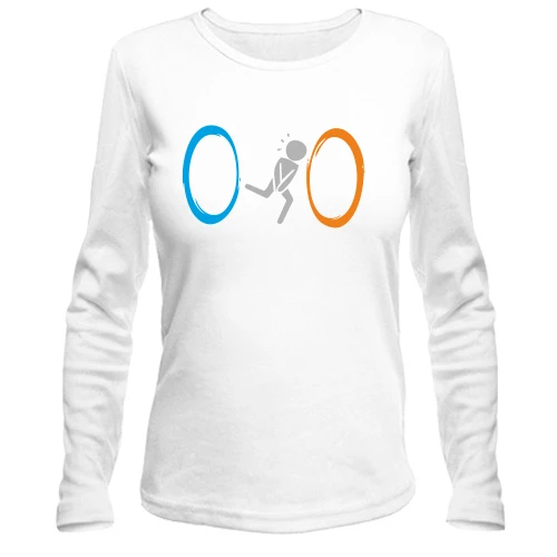 Женский лонгслив Portal