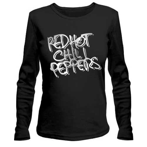 Женский лонгслив Red Hot Chili Peppers (silver)