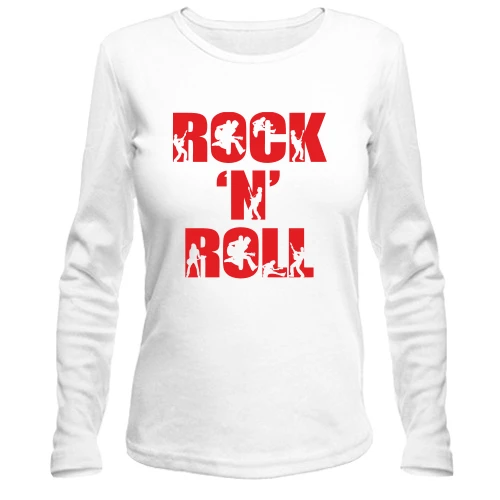 Женский лонгслив Rock'n Roll