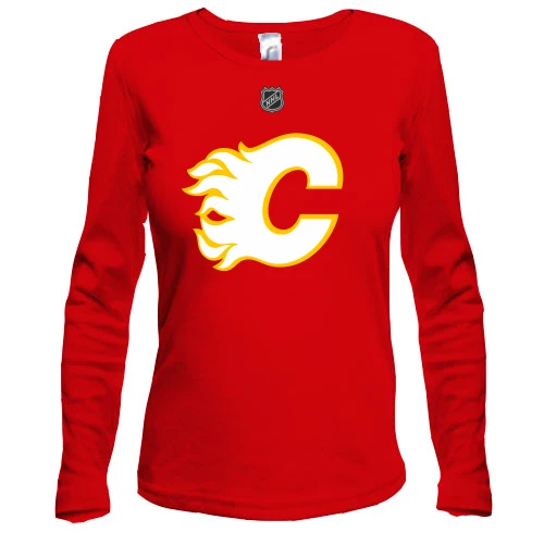 Женский лонгслив Calgary Flames