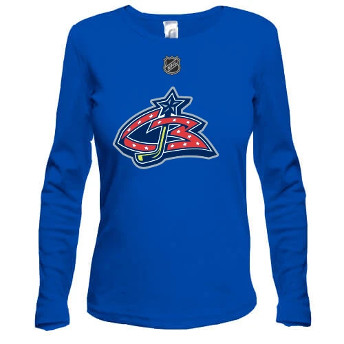 Женский лонгслив Columbus Blue Jackets 2