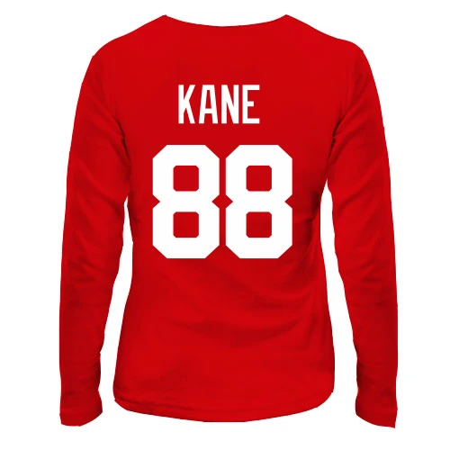 Жіночий лонгслів, Білий, Patrick Kane