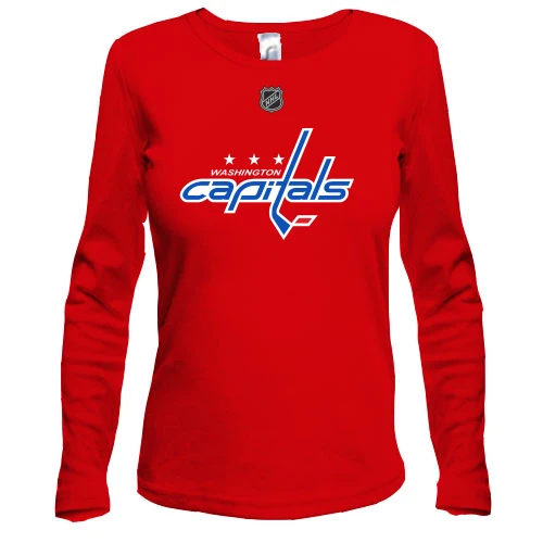 Женский лонгслив Washington Capitals