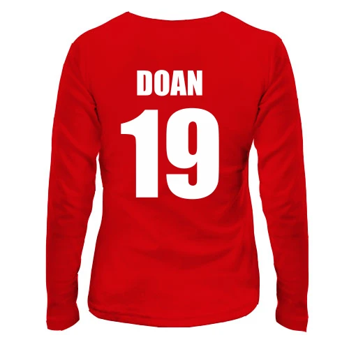 Жіночий лонгслів, Червоний, Shane Doan
