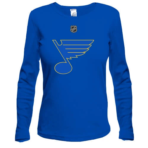 Жіночий лонгслів, Синій, Saint Louis Blues