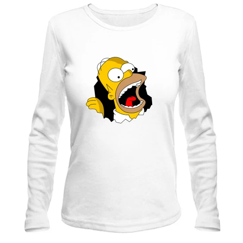 Женский лонгслив Simpsons (12)