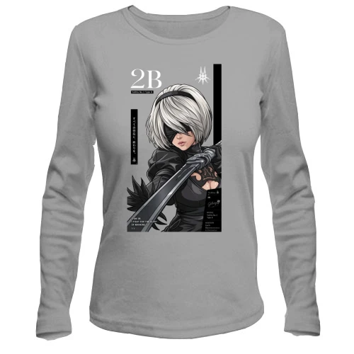 Женский лонгслив 2b