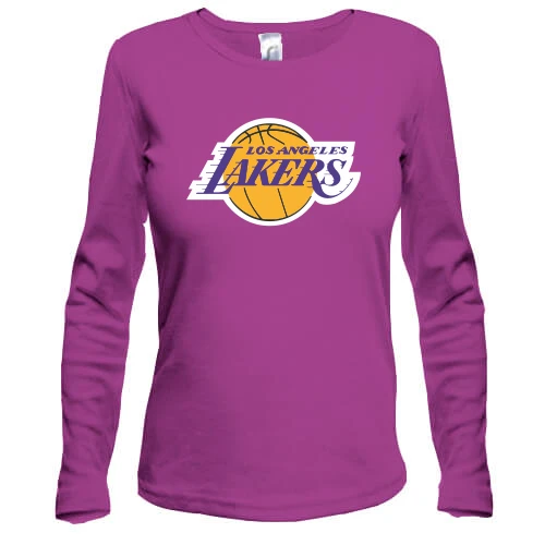 Жіночий лонгслів, Фіолетовий, Los Angeles Lakers